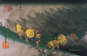 Utagawa Hiroshige Painting - hiroshige058 principal 3 Utagawa Hiroshige Ukiyoe